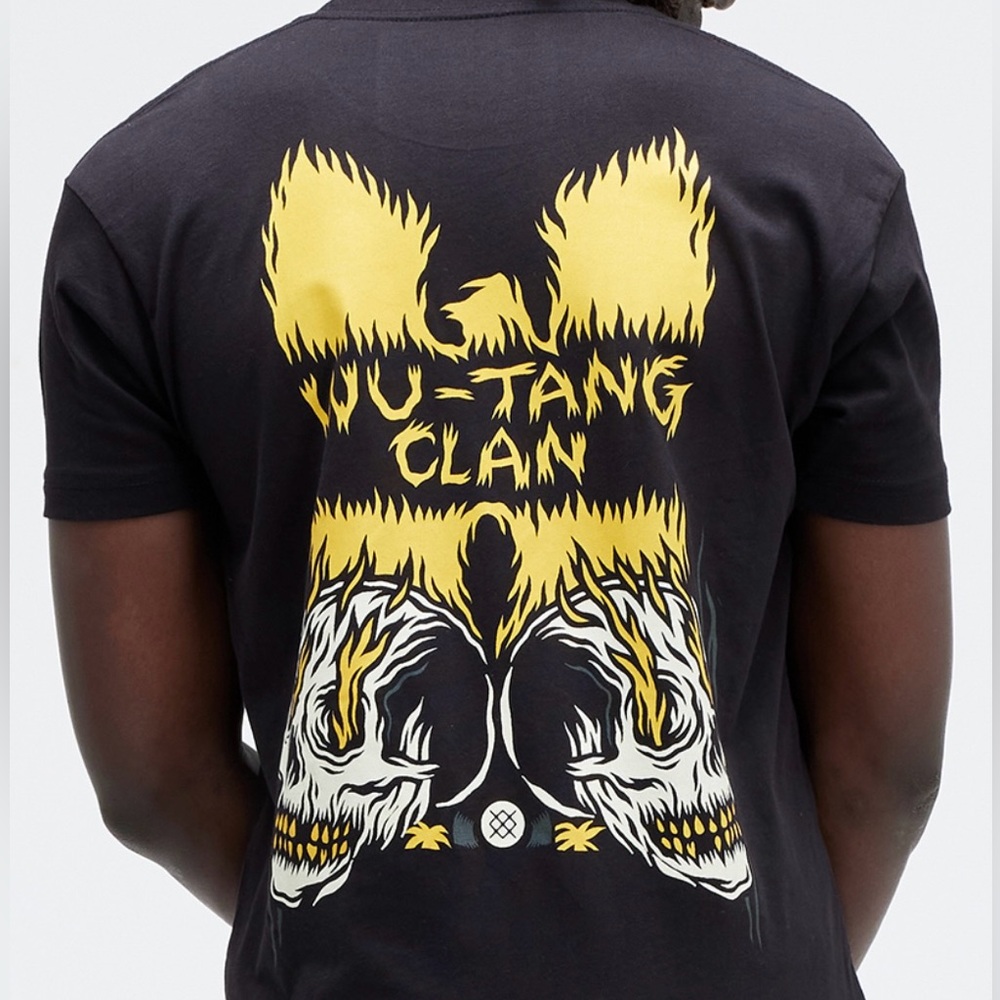 Wu Tang x Stance ‘Skull Clan’ Cotton Graphic tee shirt, short sleeve